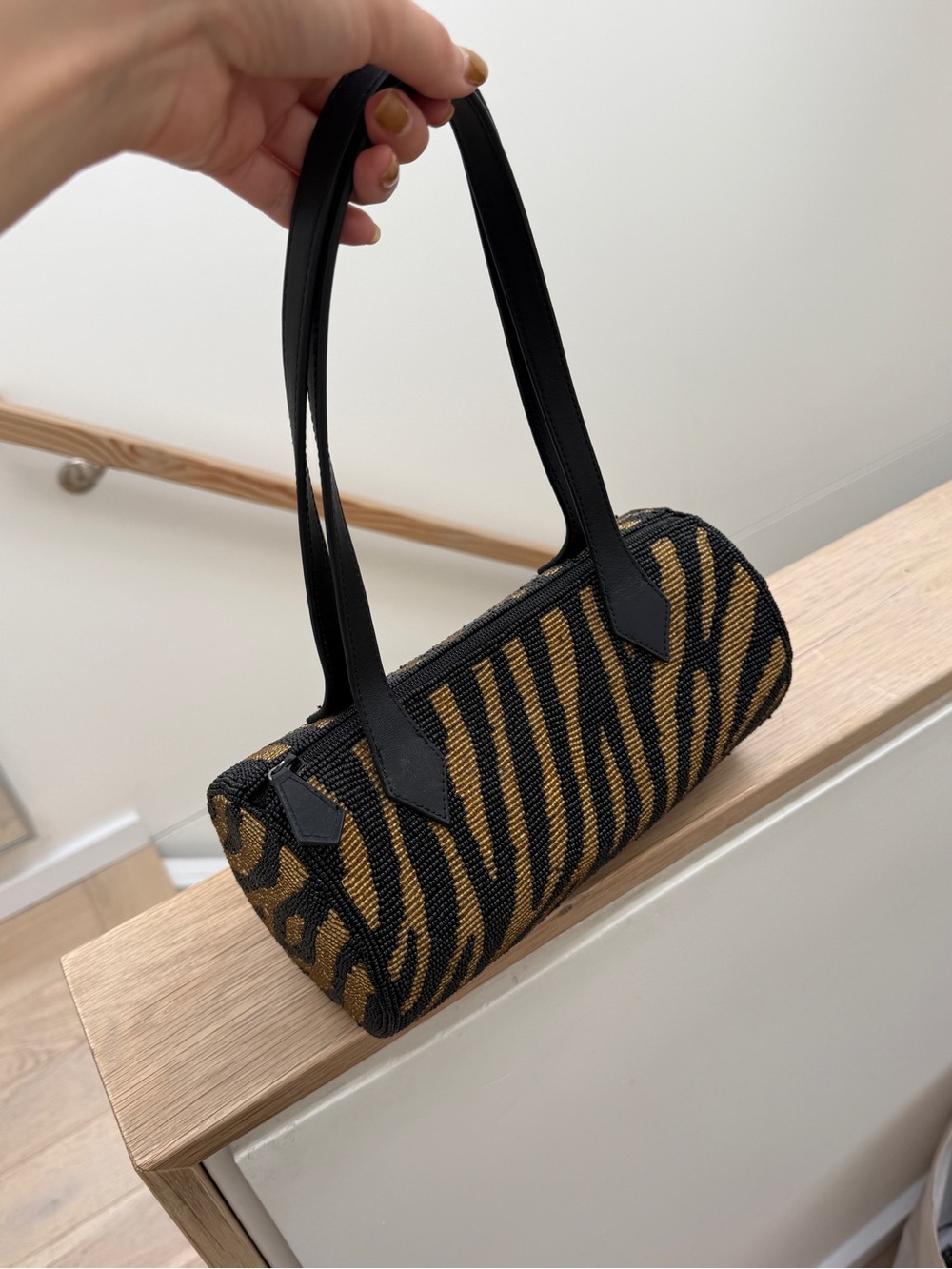 Reformation beaded bag